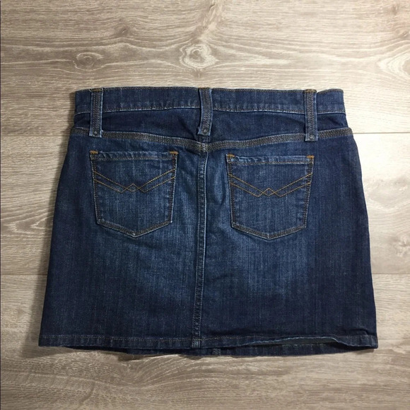 NWOT GAP Denim Jean Mini Skirt Size 4 - Picture 6 of 10